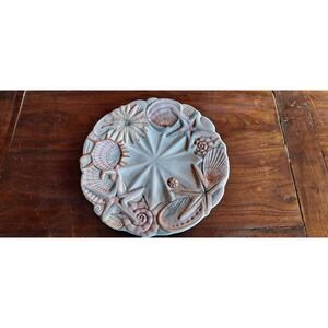 Neiman Marcus Porcelain Shell Plate 10"